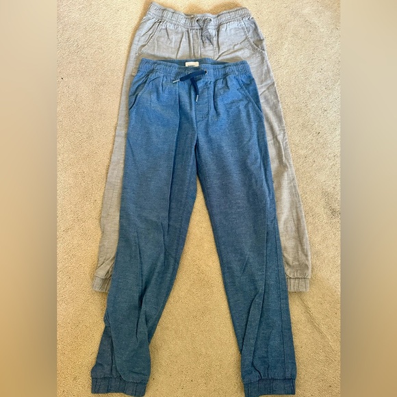Two pairs boys pants. Size 8, brand: Old Navy, new. Jogger pants for boys. New - Picture 1 of 9
